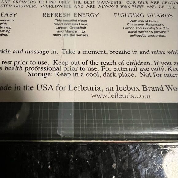 😊3/$30 Essential Oil Massage Oil Wellness set of 6 NEW IN BOX - Picture 6 of 16